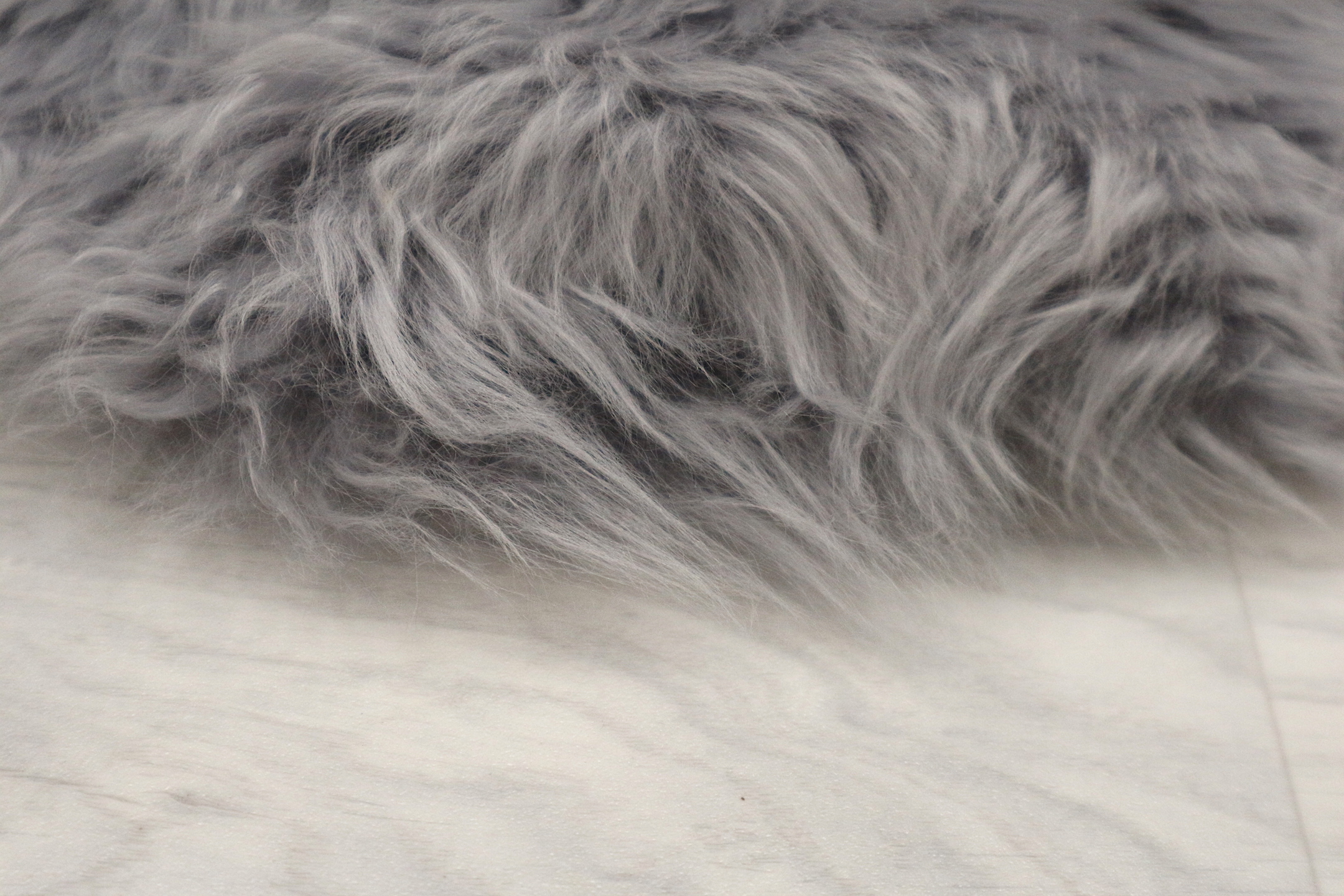 Natural Premium Sheepskin JSK - Silver - 100% British Wool
