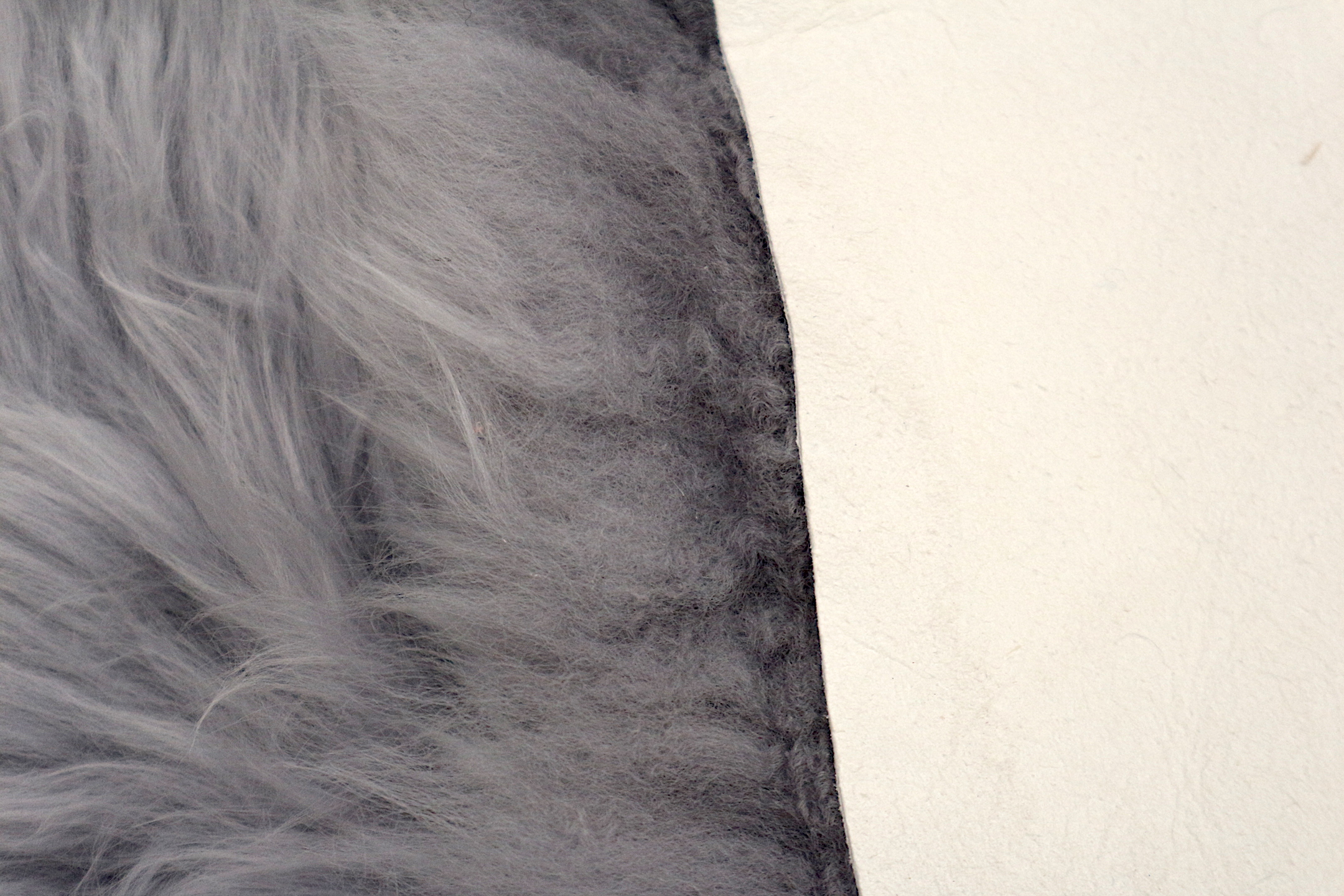 Natural Premium Sheepskin JSK - Silver - 100% British Wool