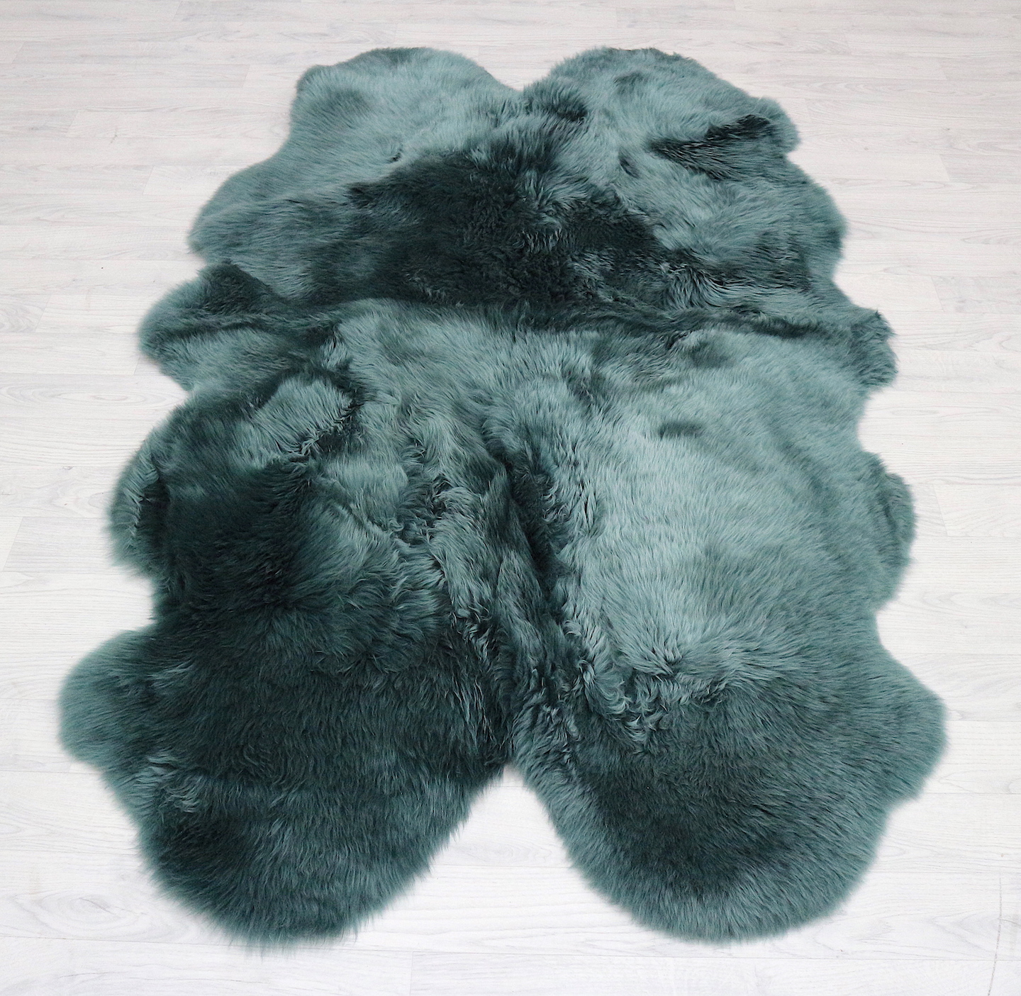 Natural Premium Sheepskin JSK - Aqua - 100% British Wool