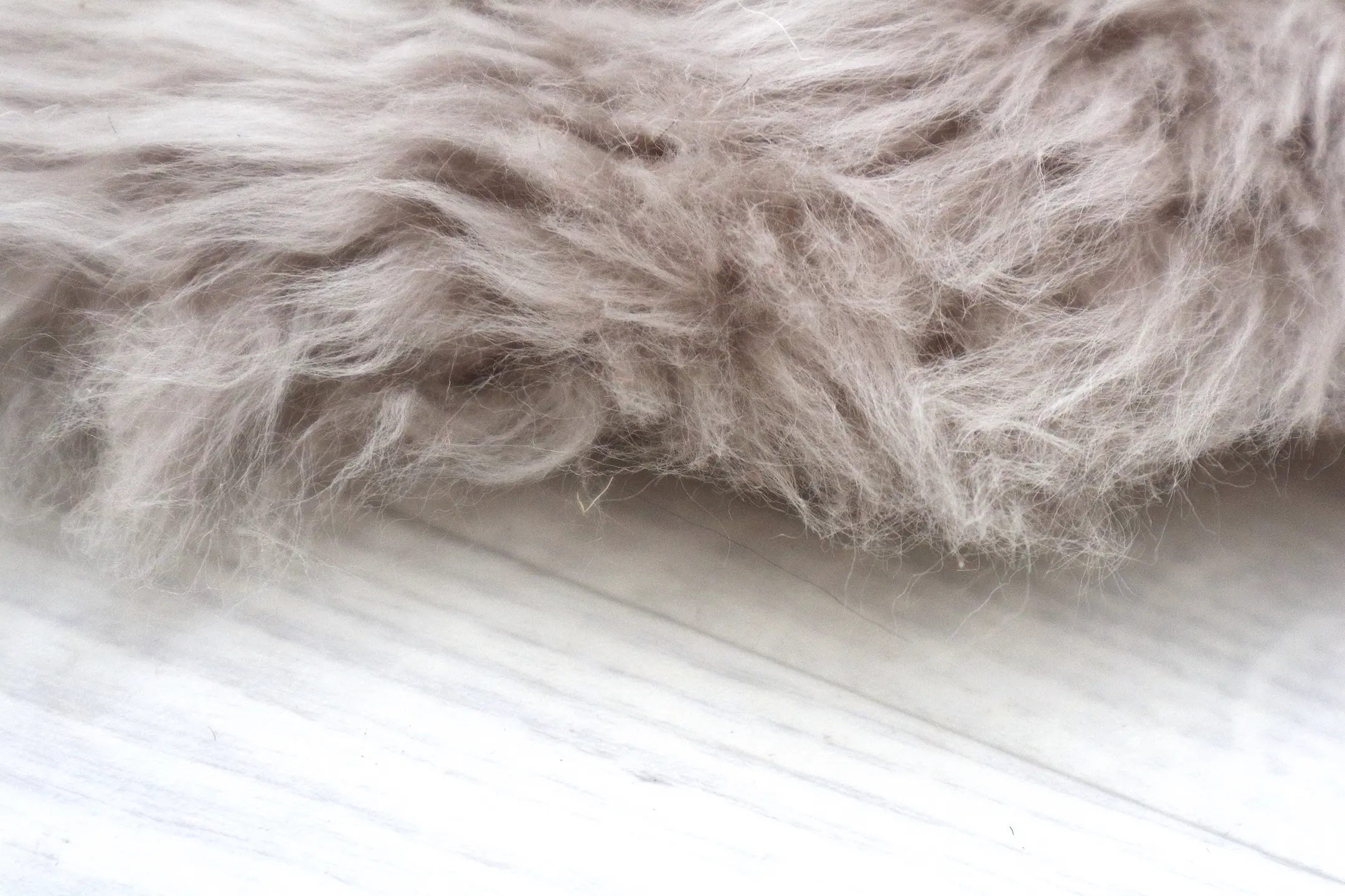 Single Natural Sheepskin JSK - Light Grey - 100% British Wool