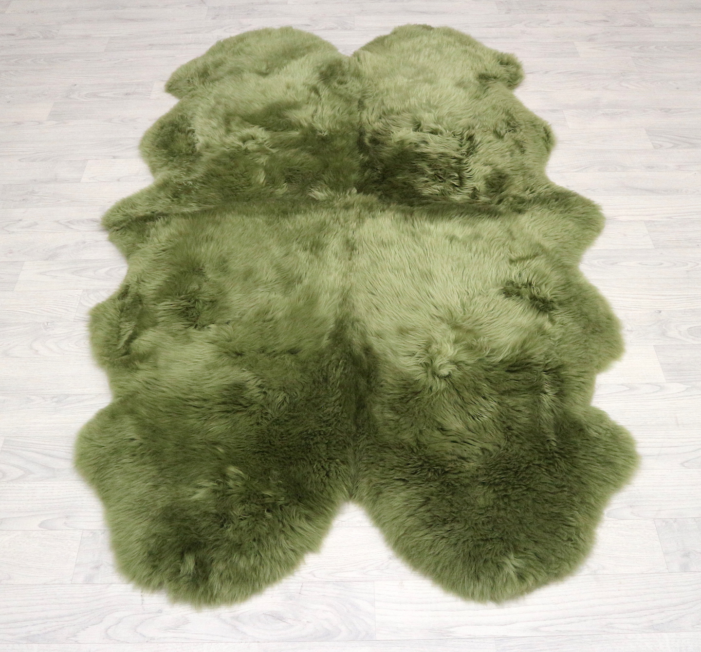 Natural Premium Sheepskin JSK - Olive - 100% British Wool