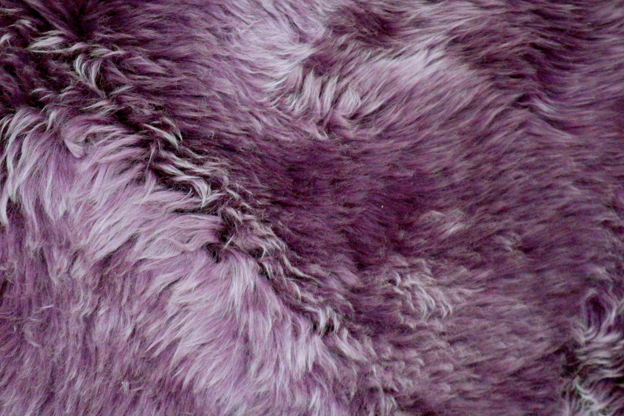 Natural Premium Sheepskin JSK - Aubergine - 100% British Wool