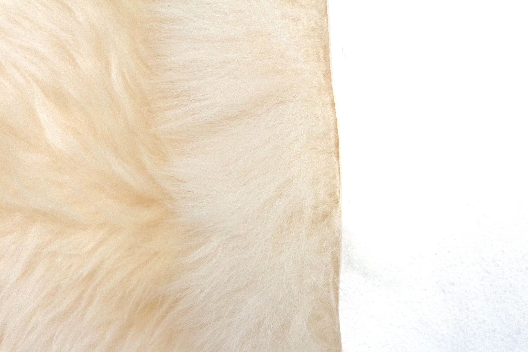 Natural Premium Sheepskin JSK - Cream - 100% British Wool