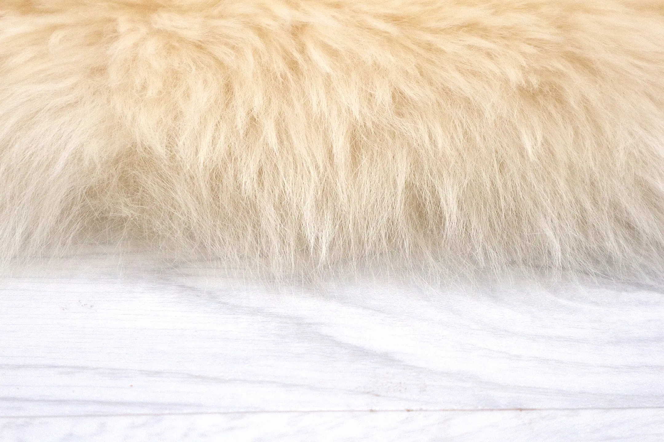 Natural Premium Sheepskin JSK - Cream - 100% British Wool