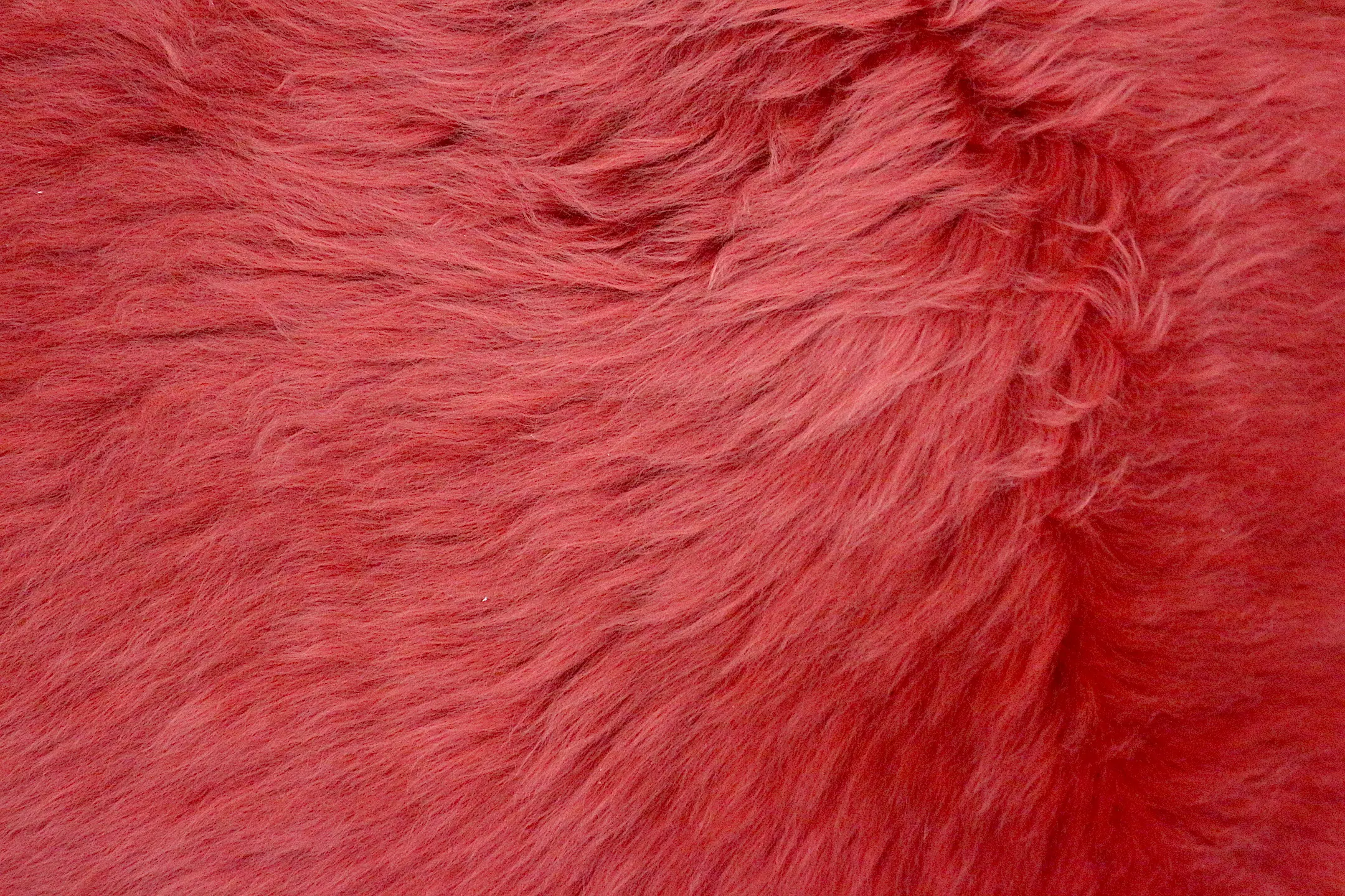 Natural Premium Sheepskin JSK - Deep Red - 100% British Wool