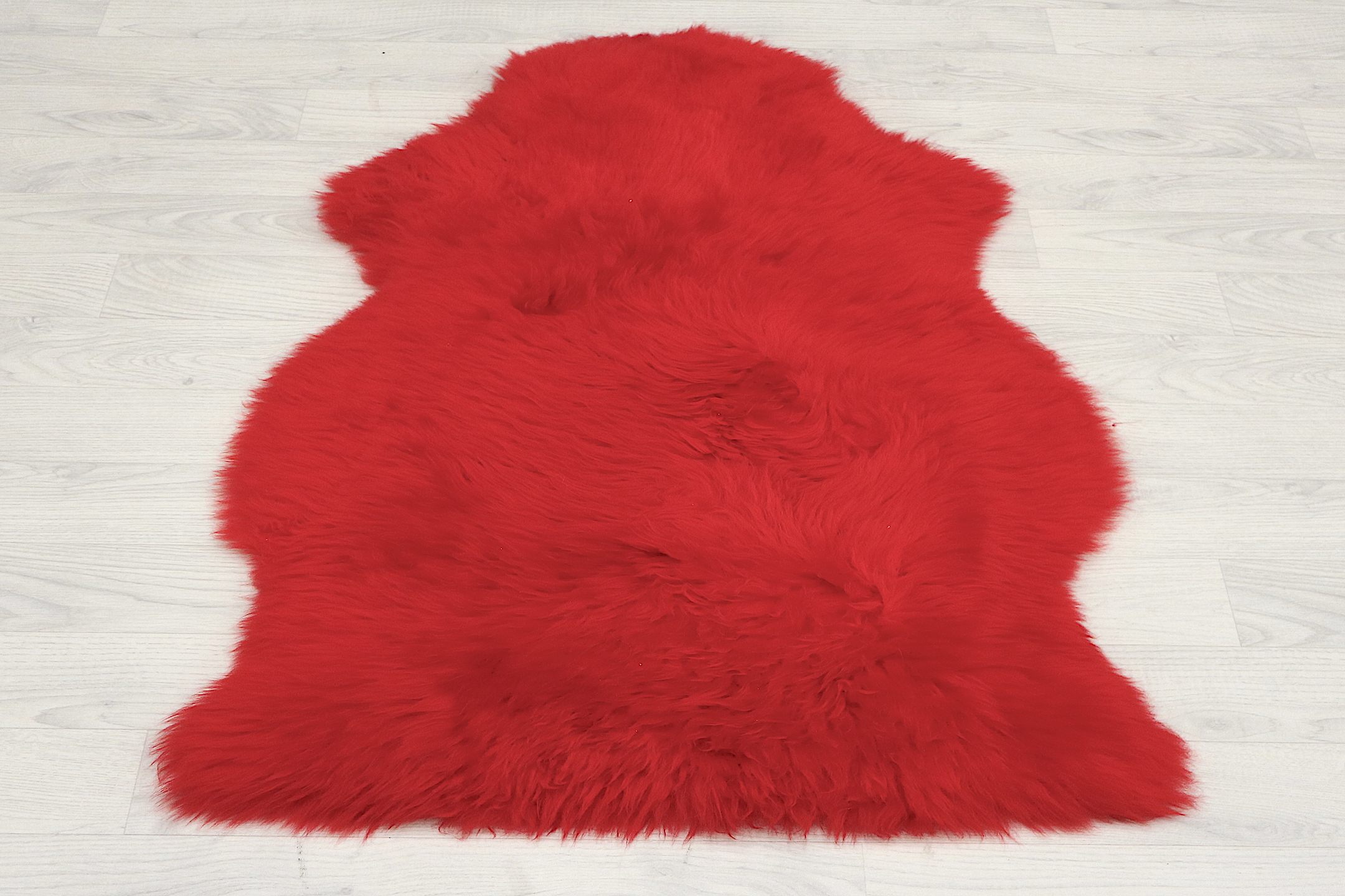 Natural Premium Sheepskin JSK - Red - 100% British Wool