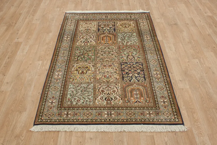 Kashmiri Silk Rug KSK013034 153x96