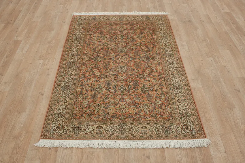 Kashmiri Silk Rug KSK013095 153x95