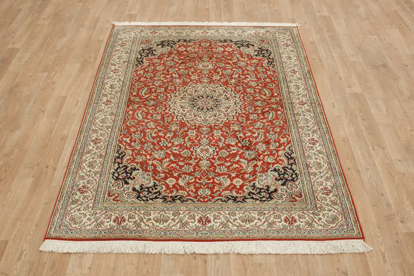 Kashmiri Silk Rug KSK018070 186x127