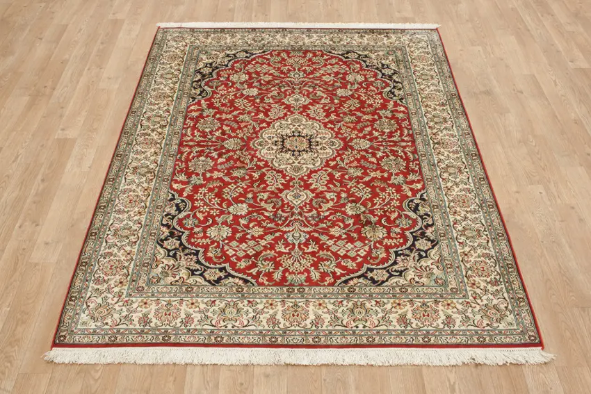 Kashmiri Silk Rug KSK018070 186x127