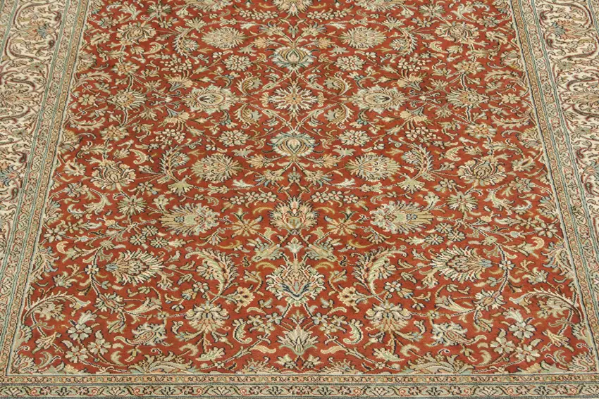Kashmiri Silk Rug KSK018074 184x128