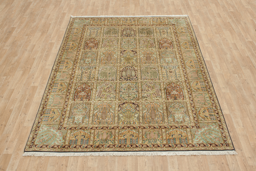 Kashmiri Silk Rug KSK022034 278x183