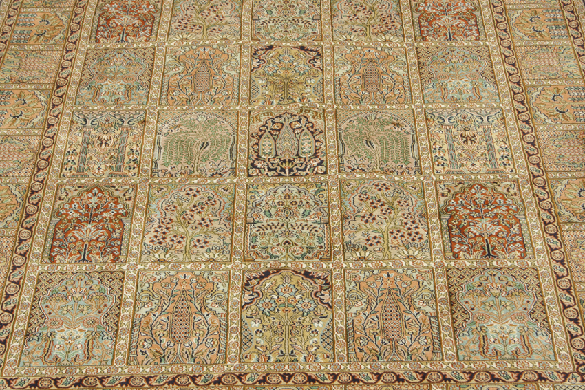 Kashmiri Silk Rug KSK022034 278x183
