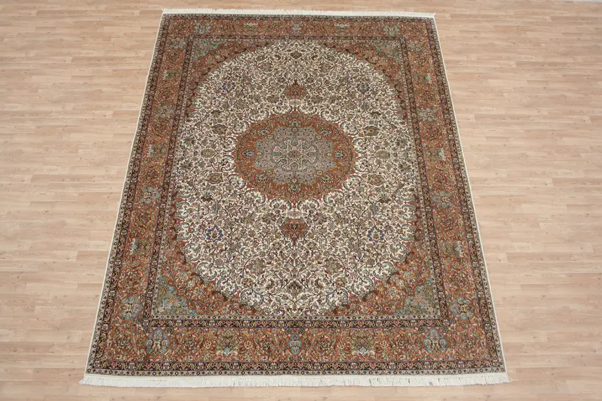 Kashmiri Silk Rug KSK026000 351x254