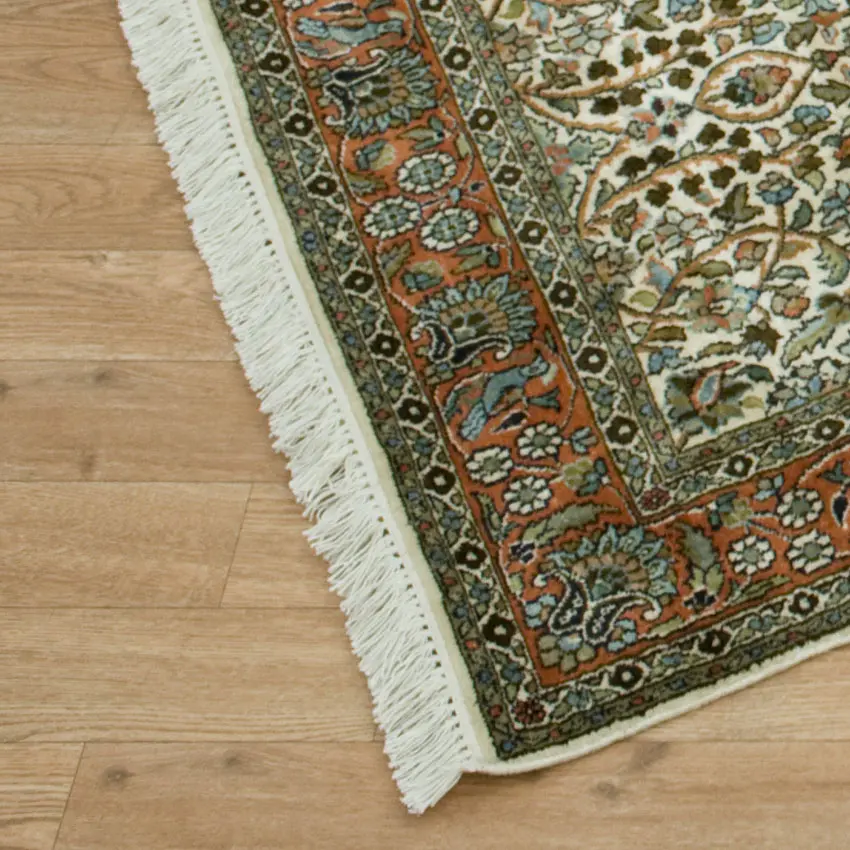 Kashmiri Silk Rug  KSK045082 292 x 81