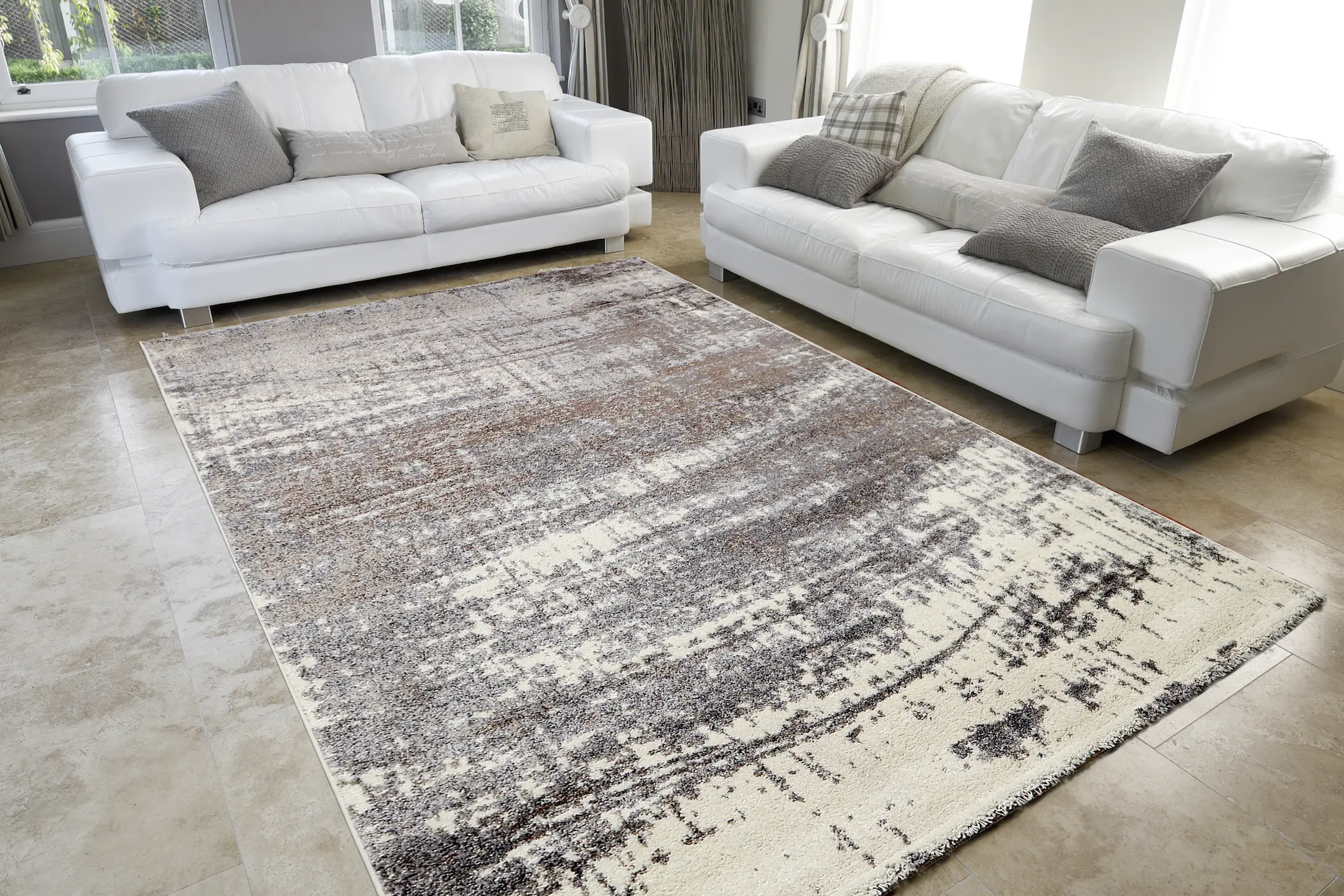 Grace Machine woven rug NGR007