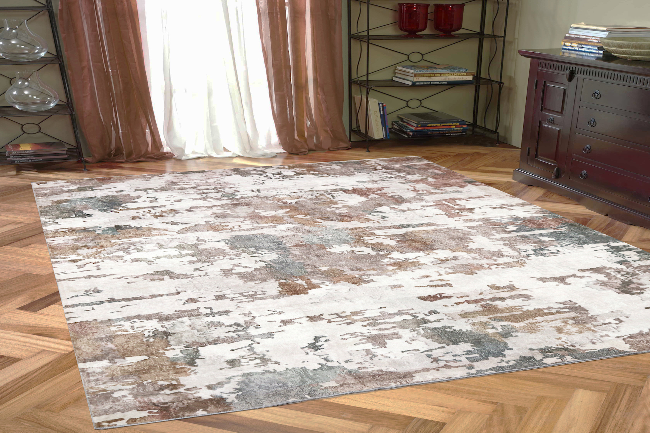 Machine woven Kaydon washable rug NWA005