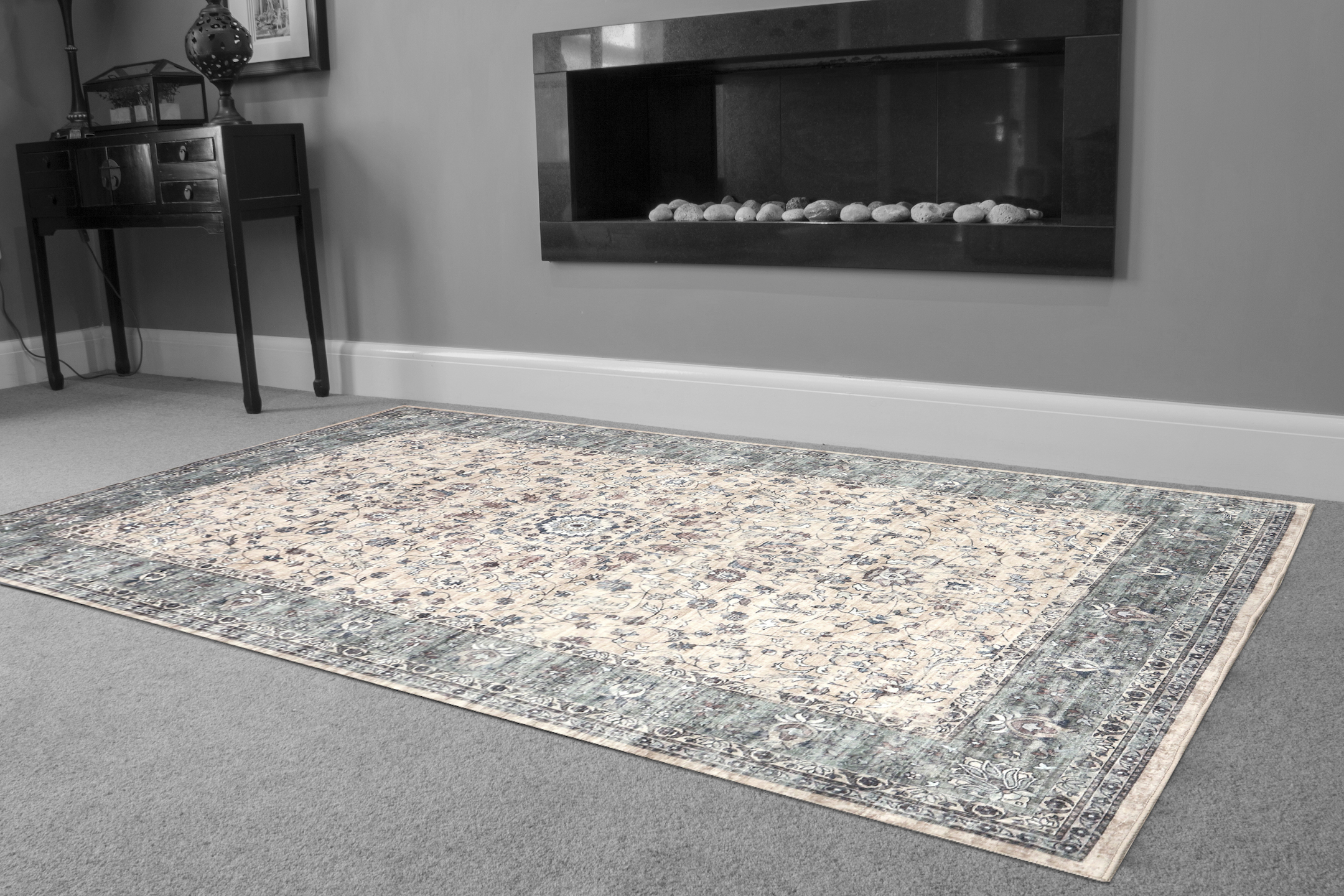 Machine woven Kaydon washable rug NWA009