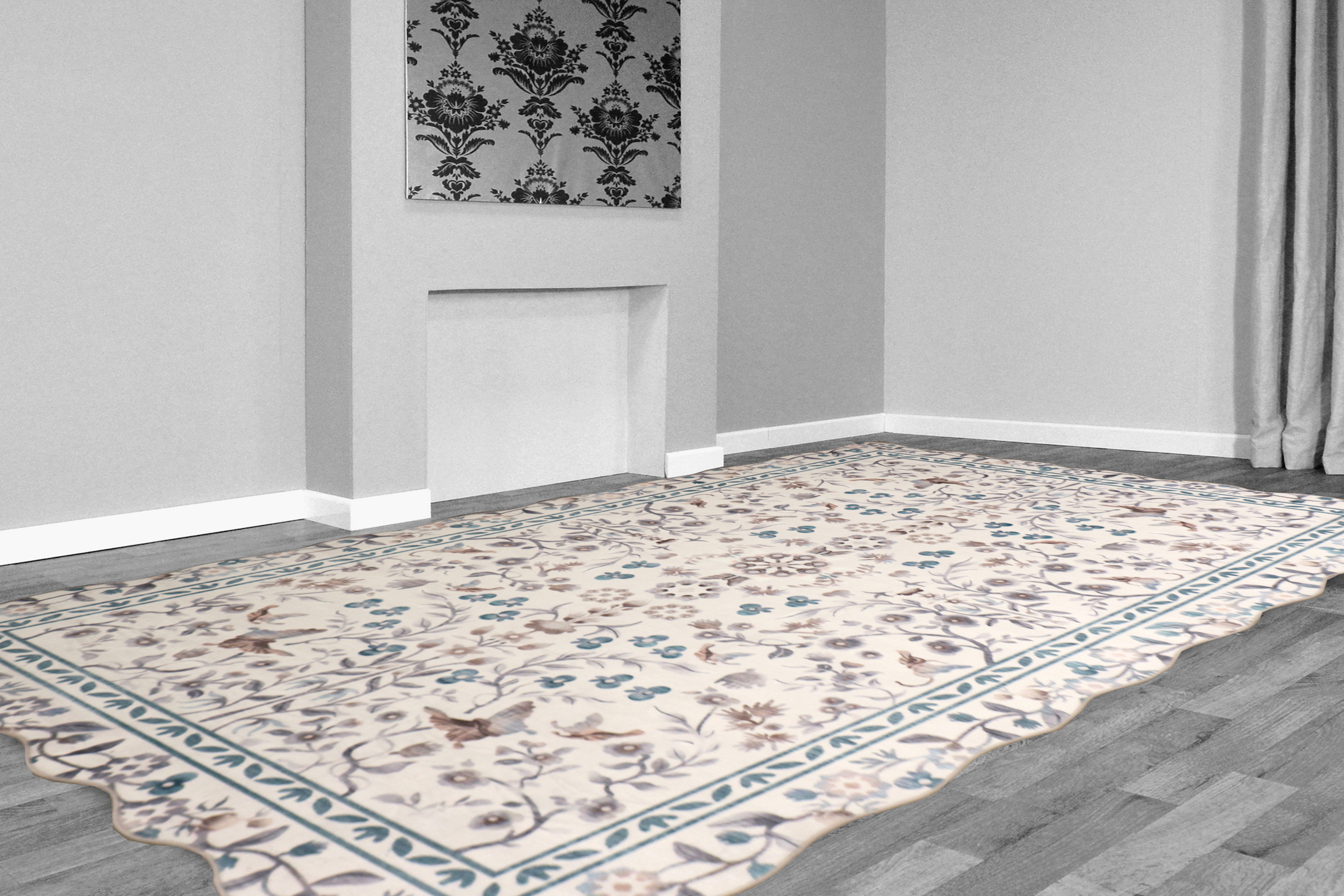 Machine woven Kaydon washable rug NWA011