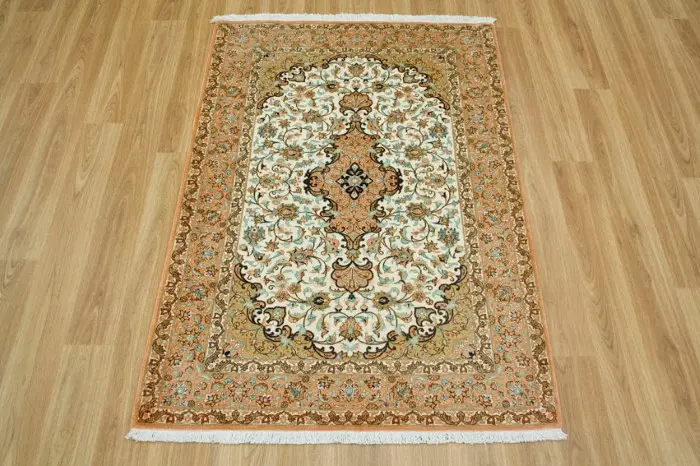 Persian Silk Qum Rug PSQ008000 116 x 77