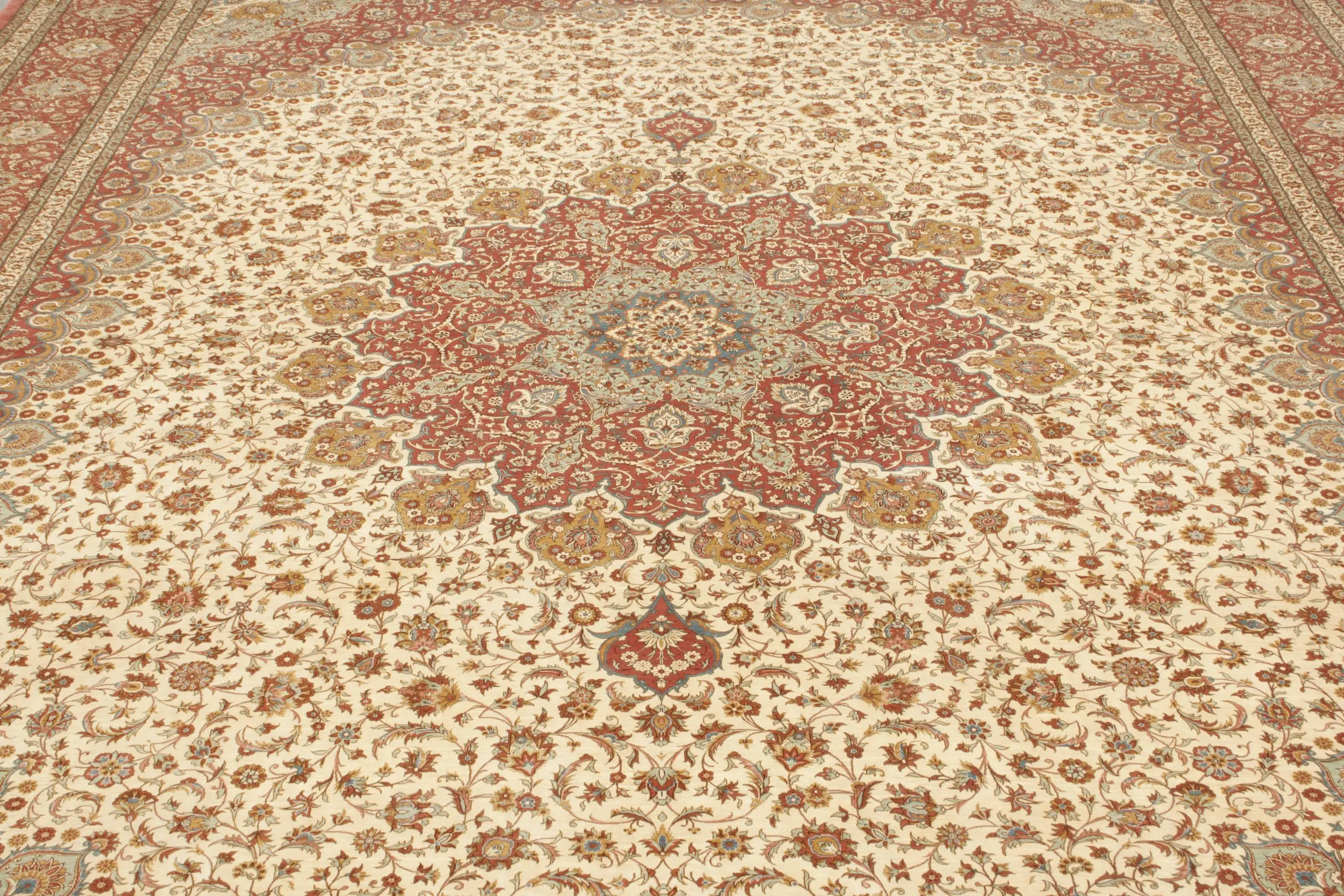 Persian Qum Silk Rug QSQ029000 408x296