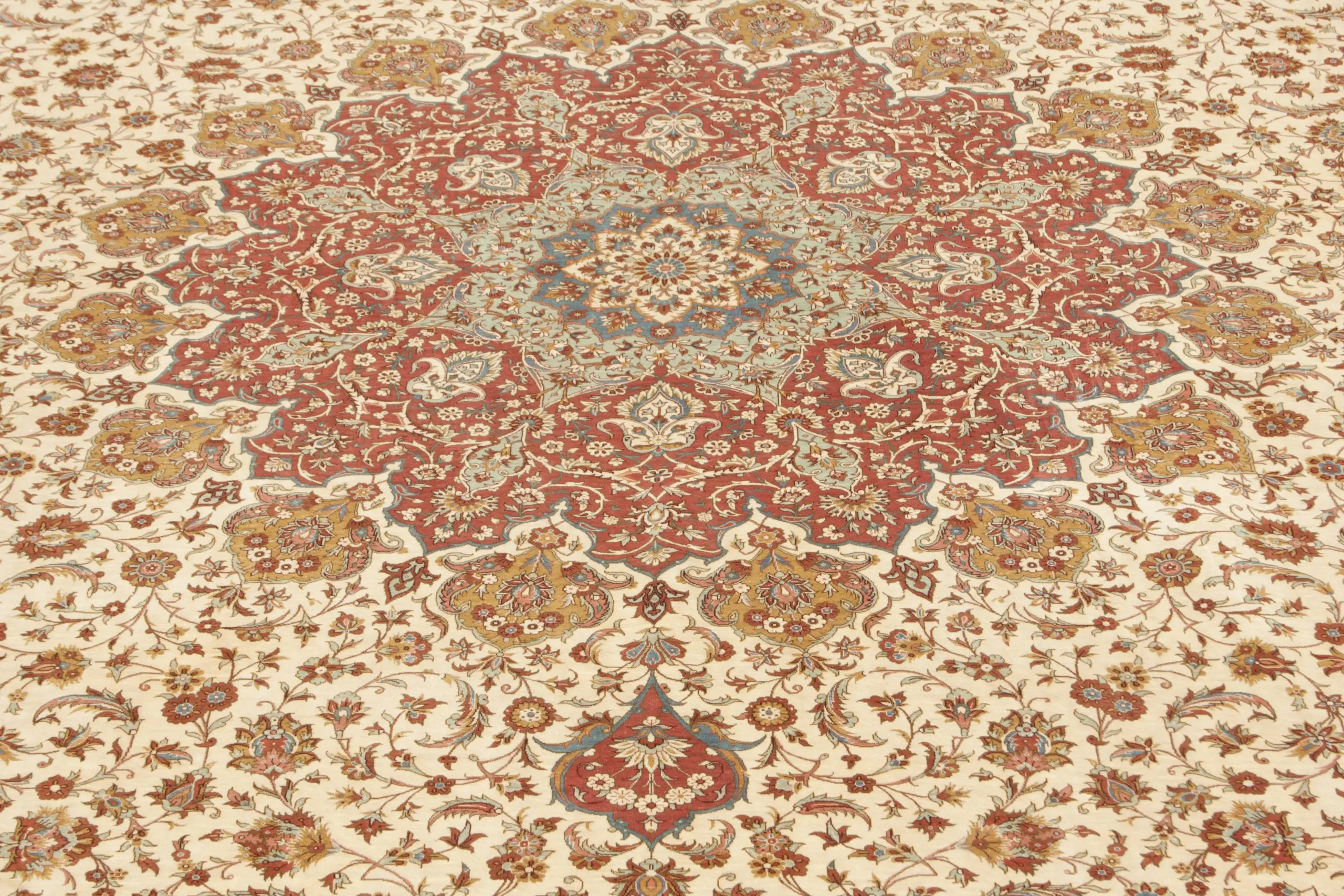 Persian Qum Silk Rug QSQ029000 408x296