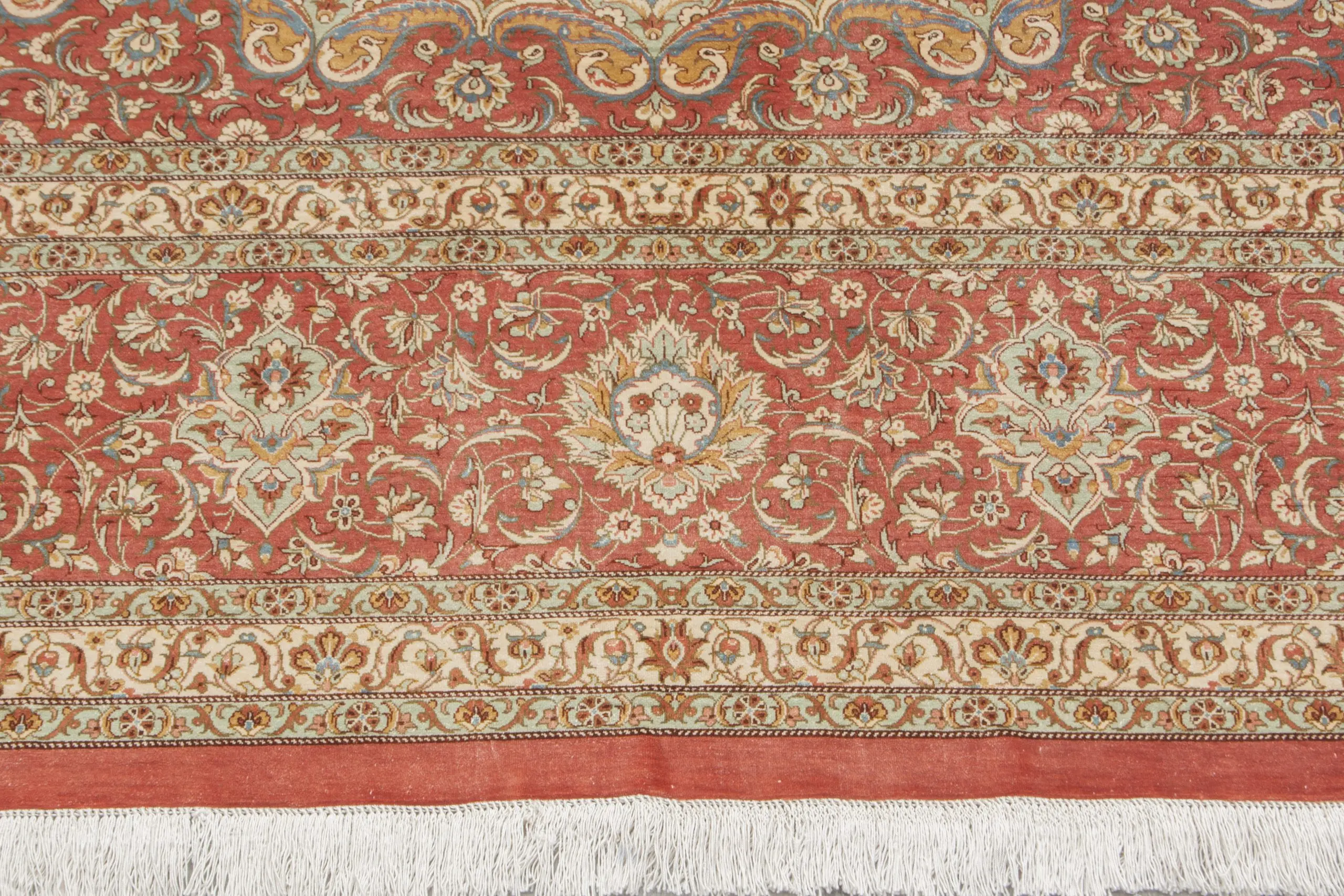 Persian Qum Silk Rug QSQ029000 408x296