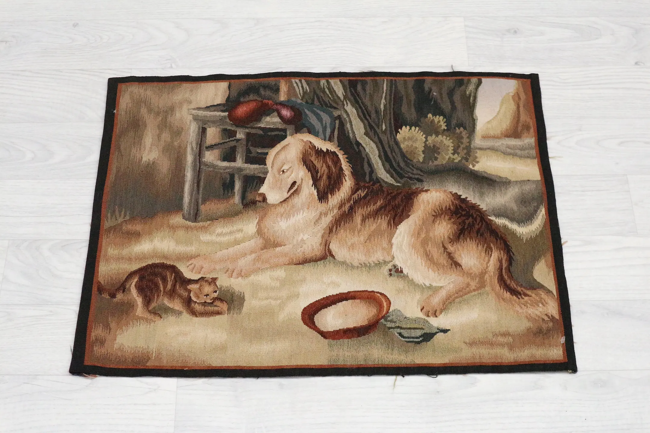 Chinese Tapestry Needlepoint Rug Wall Hanging TAP000000 60 x 49