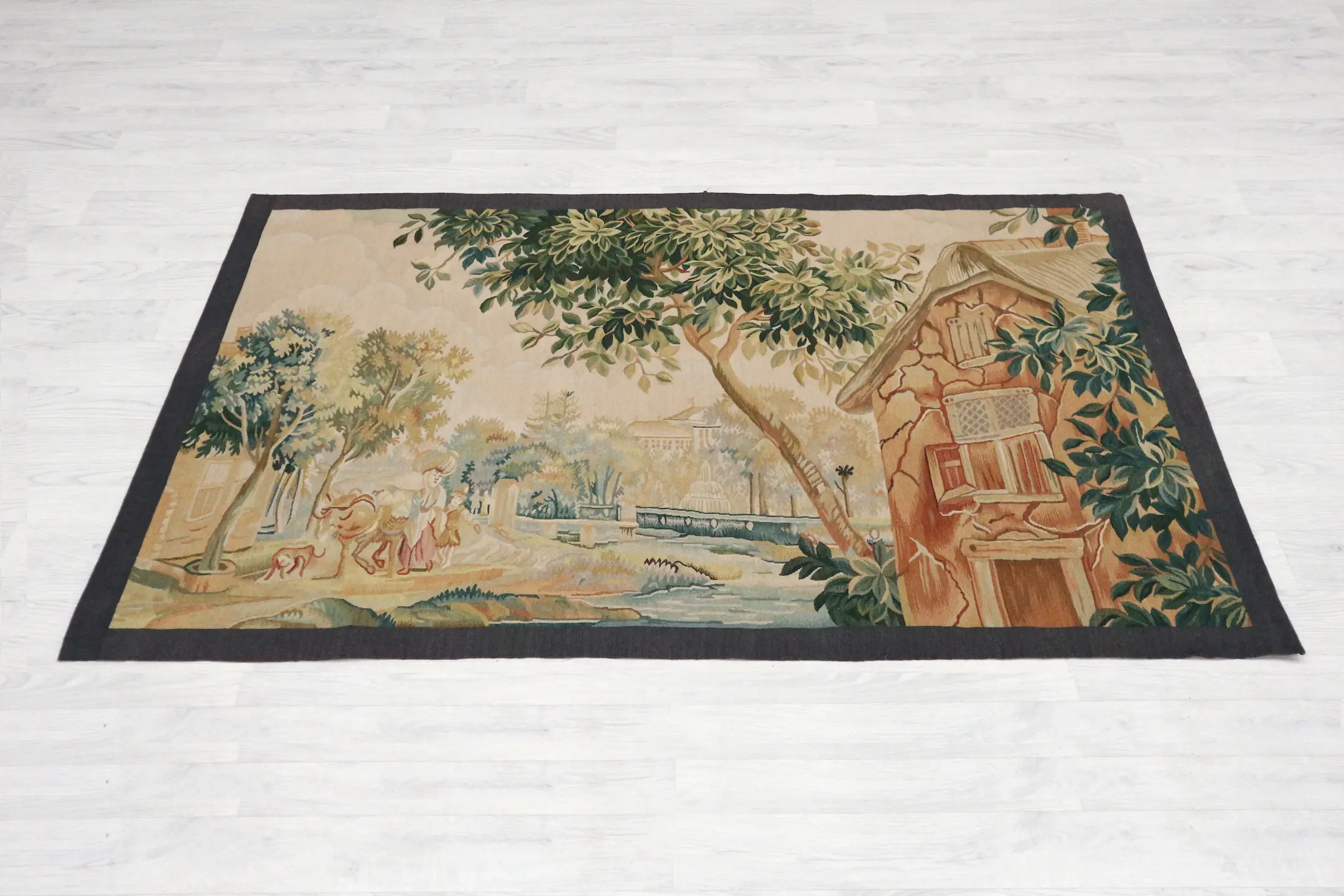 Chinese Tapestry Needlepoint Rug Wall Hanging TAP003000 152 x 97