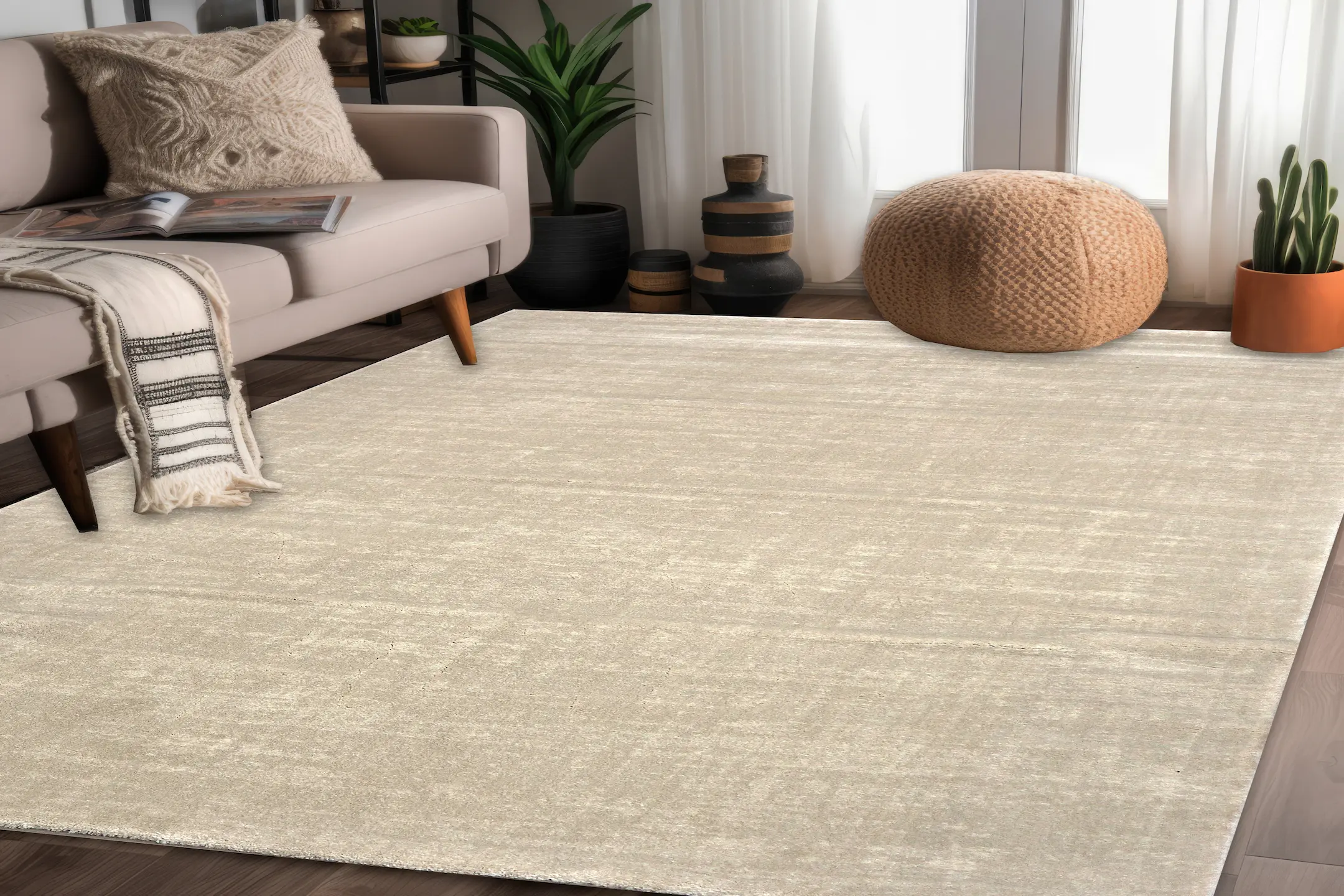 Opus Woven Rug - Machine Woven Rug with Traditional Design ZBC013