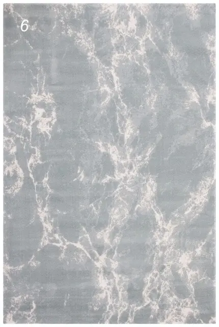 Opus Woven Rug - Blue - Machine Woven Rug with Contemporary Design ZBC006