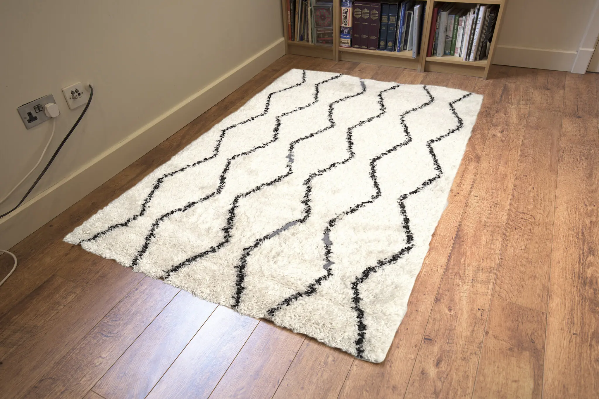Shaggy Rug - Cream ZBK009