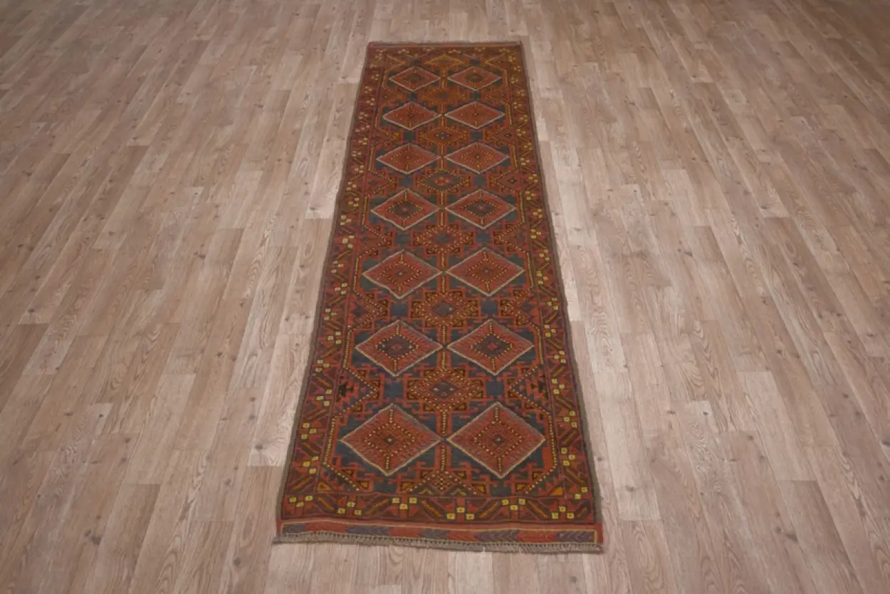 Afghan Mushwani Tribal Rug AMU045000 261x63