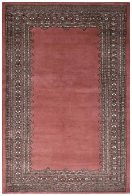 Fine Pakistan Bokhara Rug - Pink - Handknotted 100% wool Bokhara rug BOF048