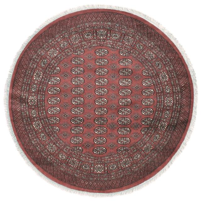 Fine Pakistan Bokhara Rug - Pink - Handknotted 100% wool Bokhara rug BOK048