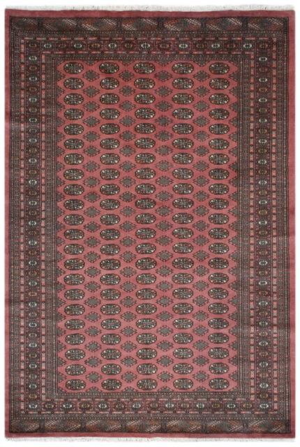 Fine Pakistan Bokhara Rug - Pink - Handknotted 100% wool Bokhara rug BOK048