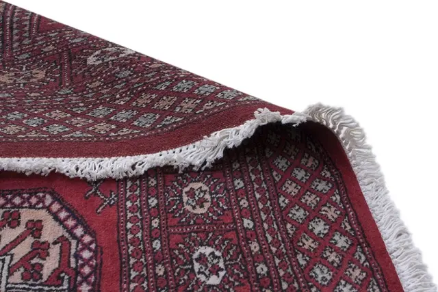 Fine Pakistan Bokhara Rug - Red - Handknotted 100% wool Bokhara rug BOKF52
