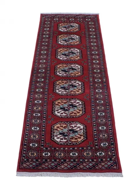 Fine Pakistan Bokhara Rug - Red - Handknotted 100% wool Bokhara rug BOKF52