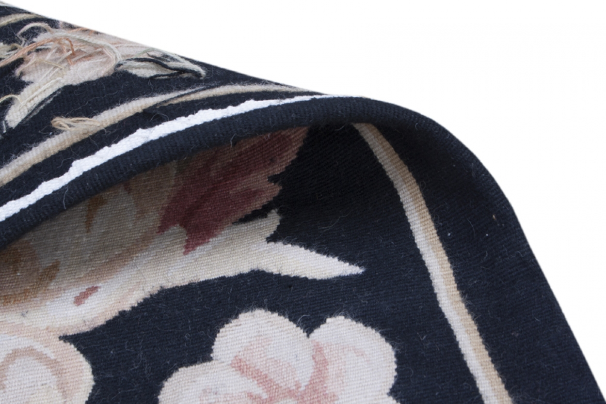 Chinese Aubusson rug - Multicoloured - Chinese flat woven Aubusson Rug CAU402