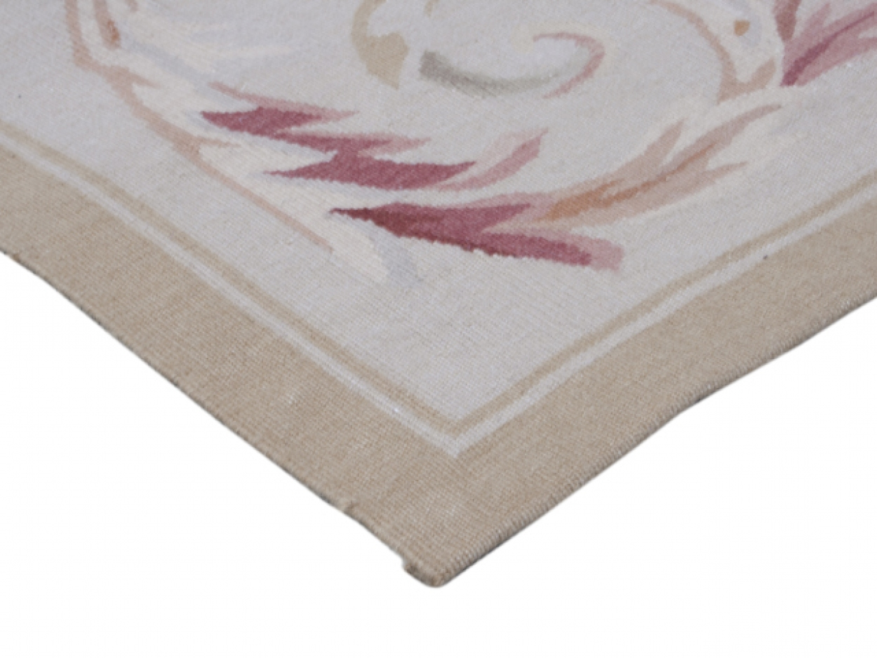 Chinese Aubusson rug - Multicoloured - Chinese flat woven Aubusson Rug CAU403