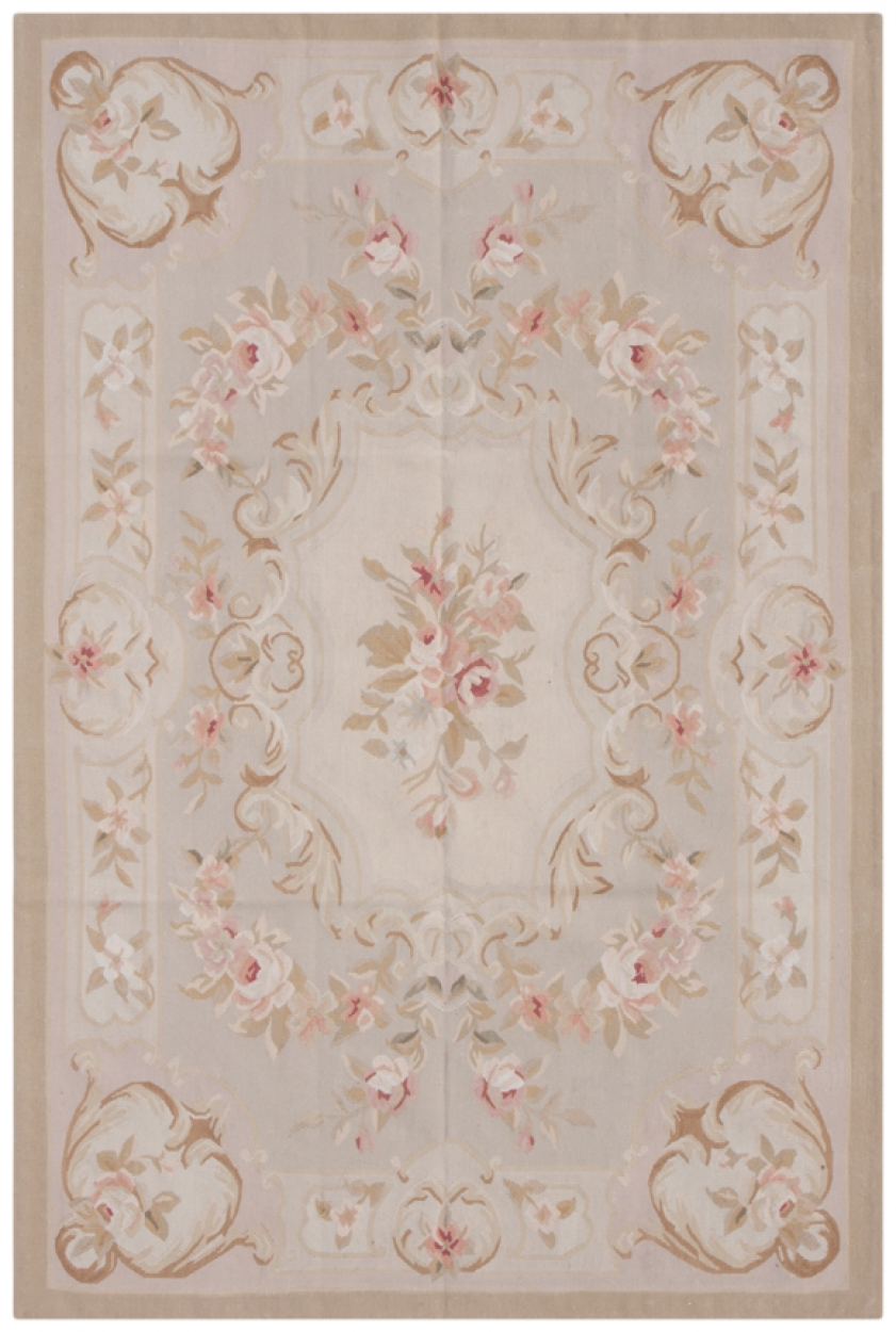 Chinese Aubusson rug - Multicoloured - Chinese flat woven Aubusson Rug CAU404