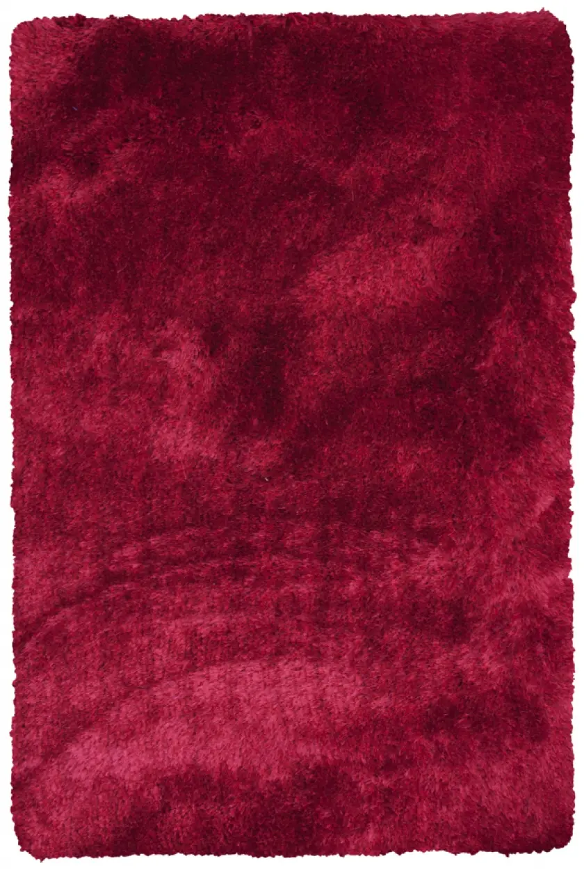 Shaggy Rug - Red - Luxuriously soft Shaggy rug