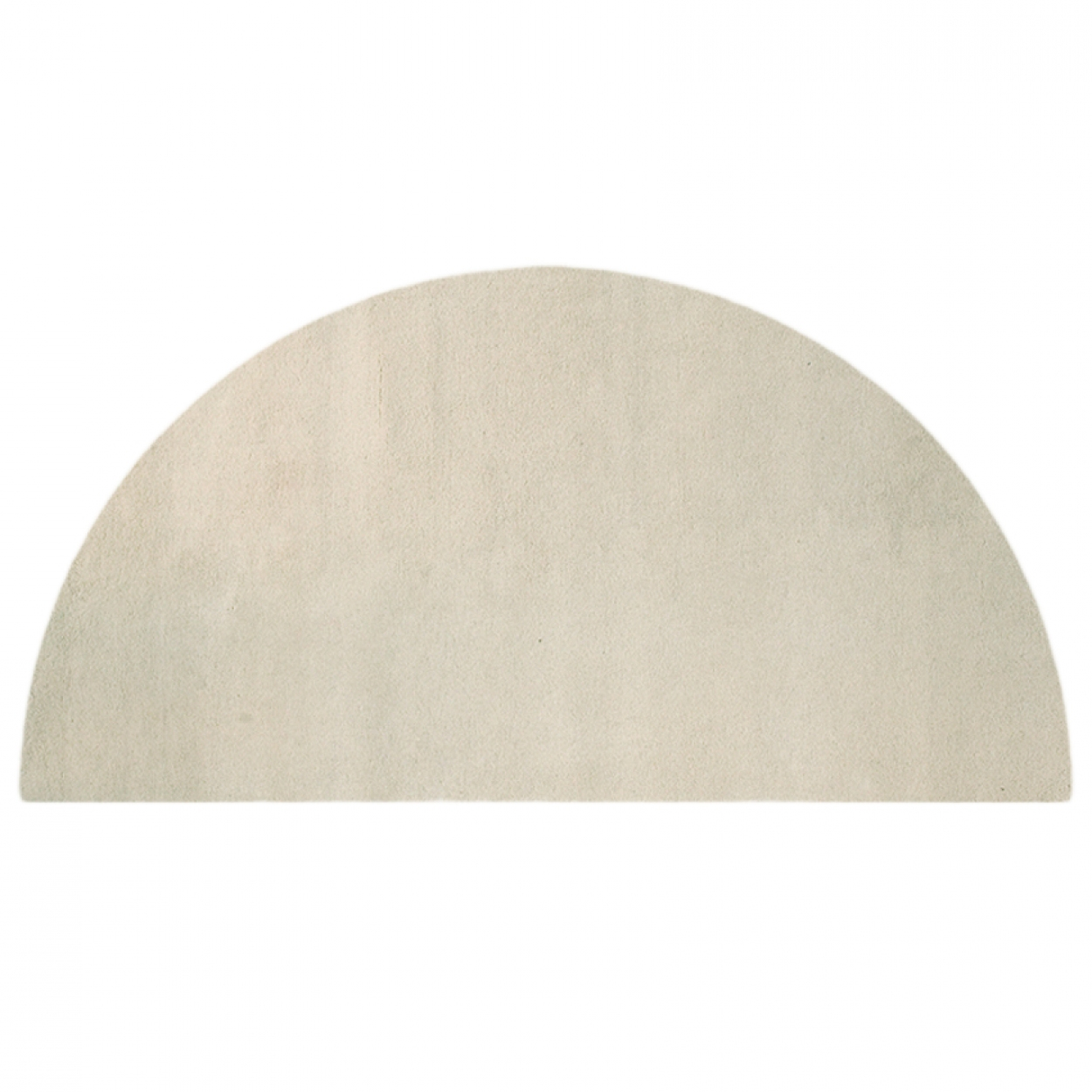 Royal Delhi rug - Cream - Plain neutral coloured handknotted rug DEL031