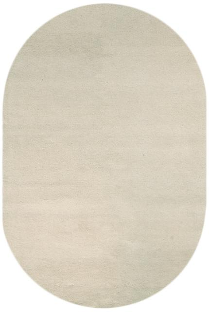 Royal Delhi rug - Cream - Plain neutral coloured handknotted rug DEL031