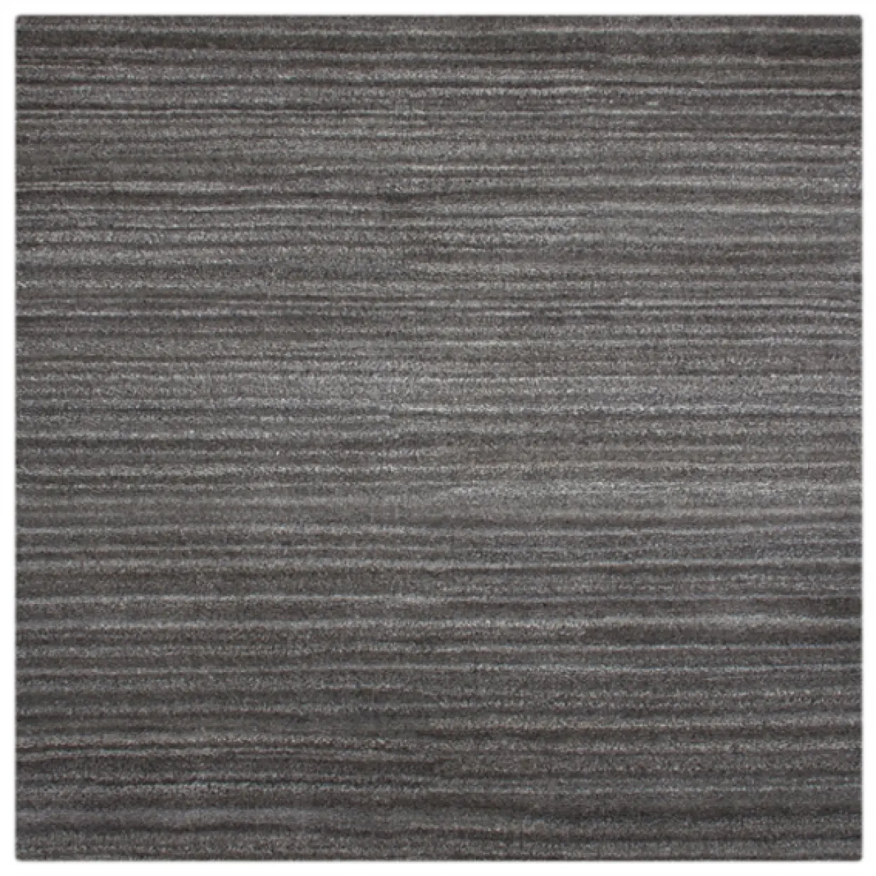 Royal Delhi rug - Grey - Plain neutral coloured handknotted rug DEL037