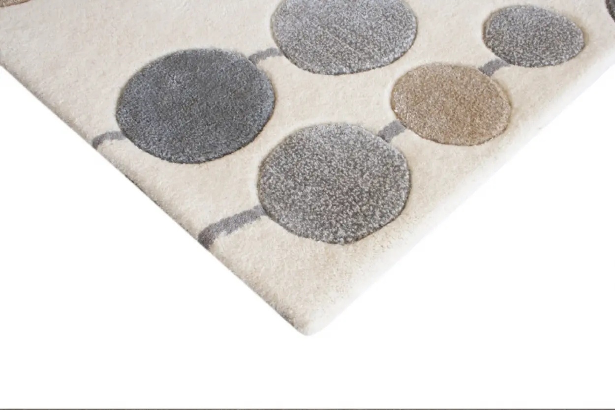 Modern Rug - Neutral tonal colours - Indian rug with Contemporary design ECA029