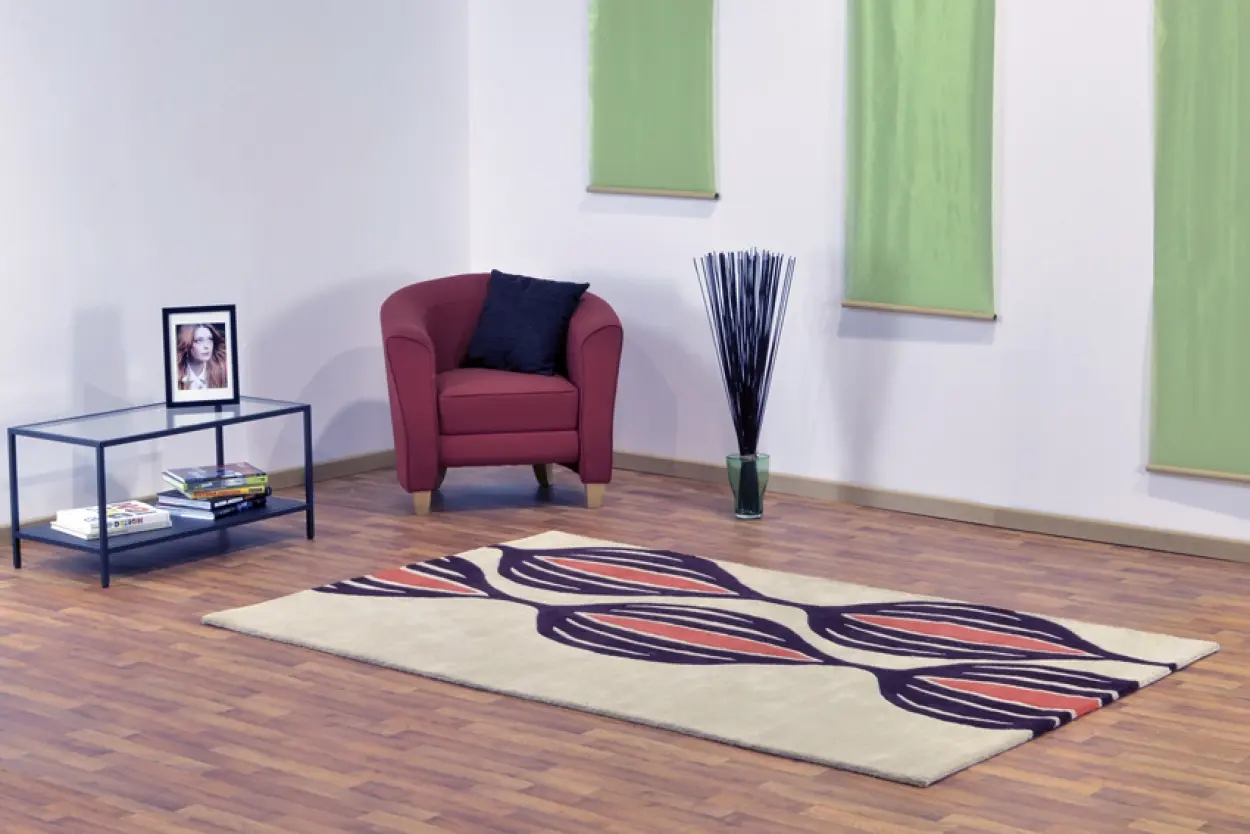 Contemporary Vibrant Rug - Multicoloured - Indian rug with Contemporary design