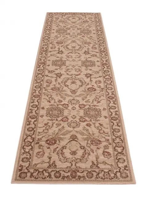 Kashimar woven rug - Cream - Machine woven rug with Traditional design EXP951