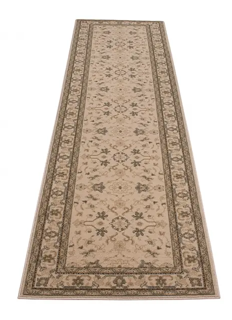Kashimar woven rug - Cream - Machine woven rug with Traditional design EXP953