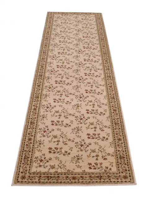 Kashimar woven rug - Cream - Machine woven rug with Traditional design EXP954